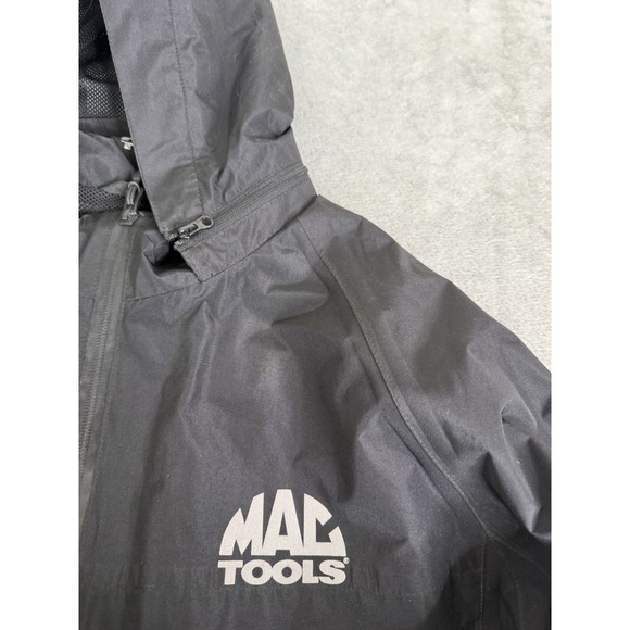 Mac Tools Windbreaker Jacket Men's Size Large Black - Picture 5 of 11